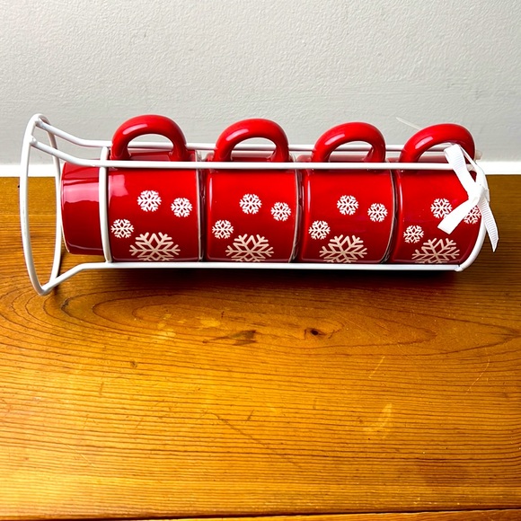 Signature Christmas Mugs in a tower - Expresso - Picture 6 of 6